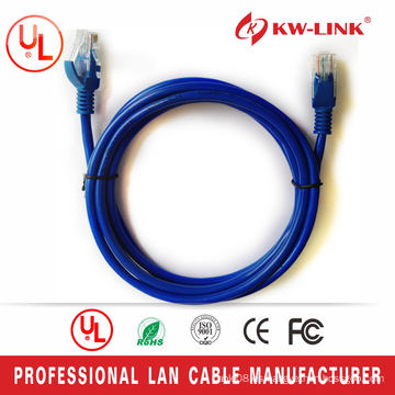 Nuevo cable del utp cat5e rj45 del diseñador de la llegada